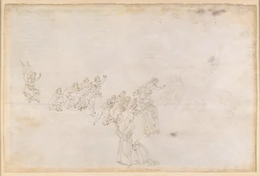 La Divina Commedia, Purgatorio II. Voorpurgatorium, Eilandring: Aankomst van de zielen; Gesprek met Casella