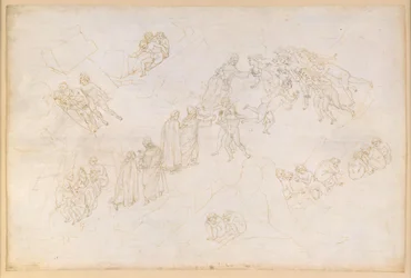 La Divina Commedia, Purgatorio V. Voorpurgatorium, middelste zone: degenen die te laat zijn gekomen en als gevolg van een daad van geweld om het leven zijn gekomen