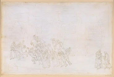 La Divina Commedia, Purgatorio XVIII. Vierde ring: Vergilius legt Dante het principe van de liefde en de rol van de vrije wil uit; boetedoening van de trage zielen