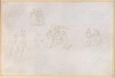 La Divina Commedia, Purgatorio XVII. De klim naar de vierde ring van het vagevuur: Vergilius legt Dante het vagevuur uit