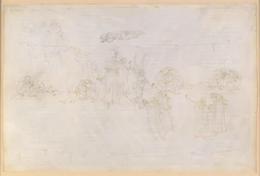 La Divina Commedia, Purgatorio XV. De beklimming naar de derde ring van het vagevuur: de engel voor de trap; Dantes visioenen van zachtmoedigheid