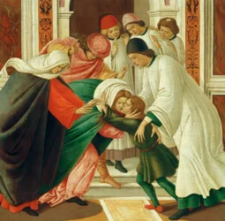 Leven en wonderdaden van de heilige Zenobius (Opwekking van de doden)
