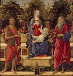 Madonna met heiligen