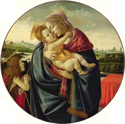 De Maagd met het Kind en Johannes de Doper