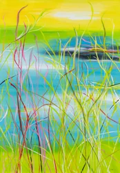 Blue Rhapsody, 2020 (acrylverf op doek)