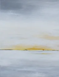 IJsvelden, 2018 (acryl op doek)