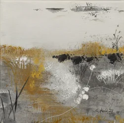 Eerste sneeuw, 2023 (acryl op doek)