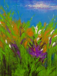 Zomermagie, 2021 (acrylverf op doek)