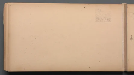 Schetsboek, pagina 17: Dixville Notch, Maine