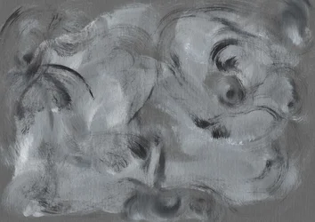 Abstracte grijze wervelingen
