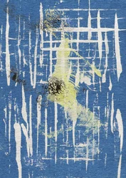 Blauwe gerasterde energie