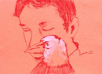 Zachte vogelfluistering