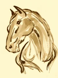 Majestueus paardenportret