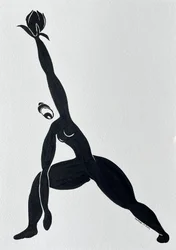 Meditatieve lotusyoga