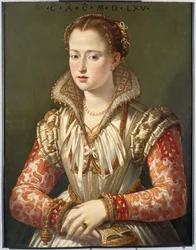 Portret van een jonge vrouw