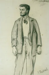 Portret van Carles Mani