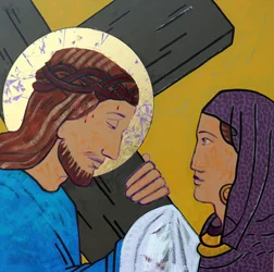 Jezus en Veronica