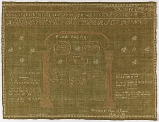 Familie register sampler