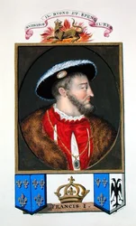 Portret van Francois I Koning van Frankrijk (1494-1547) uit 