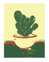 Cactus in pot