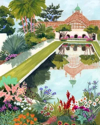 Tropisch Tuinpaviljoen