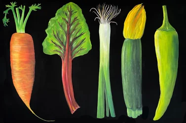 Groenten, 2024 (olieverf op doek)