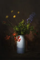 Elegant bloemstilleven
