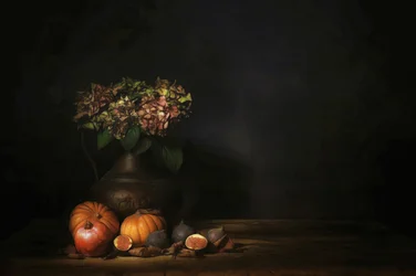 Rustiek herfststilleven