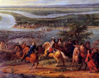De daden van de Grote Condé, oversteek van de Rijn