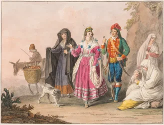 Kostuums van Sicilië