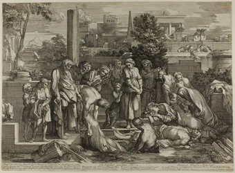 De doden begraven, uit The Works of Mercy
