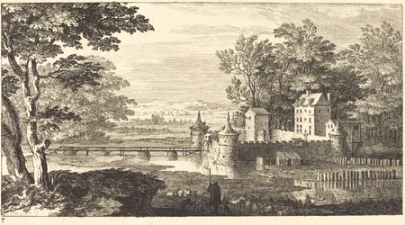 Landschap met Kasteel