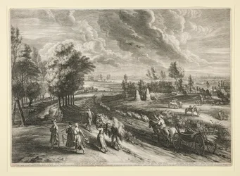 Uitzicht op Mechelen, uit de Set van de Grote Landschappen