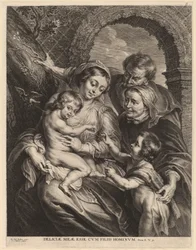 De Heilige Familie met de Distelvink