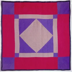 Amish Quilt, eind 19e-begin 20e eeuw (wol, katoen  quilten)