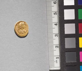 Solidus van Arkadios (voorzijde), 395-408 (goud)