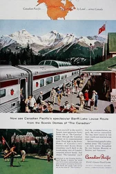 Advertentie van de Canadian Pacific Railway voor 