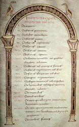 Handschrift van Salische Wet (perkament)