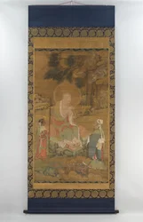 Lohan die draken oproept, Yuan-dynastie of Ming-dynastie