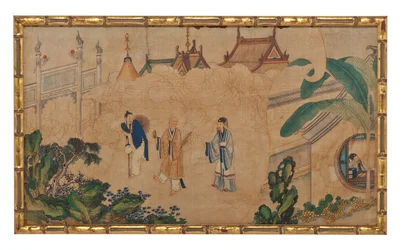 Een van de vierentwintig scènes uit Droom van de Rode Kamer