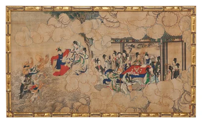 Een van de vierentwintig scènes uit Droom van de Rode Kamer