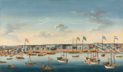 De Hongs in Canton, ca. 1780