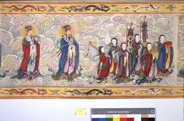 De inhuldiging van keizerin Zhang