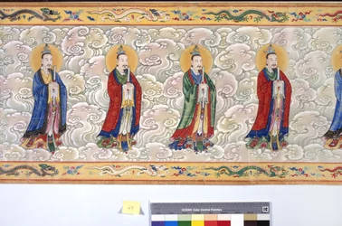De inhuldiging van keizerin Zhang