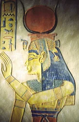 Luxor, Thebe: Linkeroever van de Nijl. Vallei der Koninginnen. Graf van een zoon van RAMSES II, XXe Dynastie.