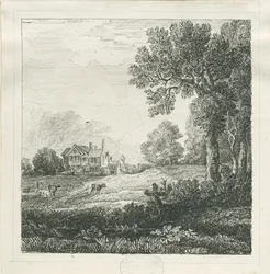 Eccleshall - Biana Hall: pen en inkt tekening
