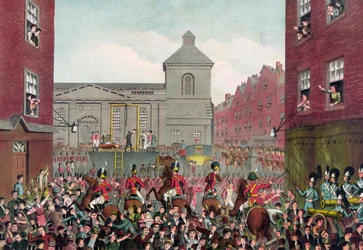 De executie van Robert Emmet op 20 september