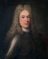 Onbekende man in harnas