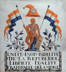 Dood aan de tiran - Allegorie van de Republiek