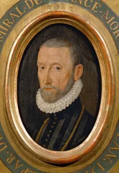 Gaspard de Coligny, admiraal, staatsman, leider van de hugenotenpartij, vermoord tijdens Sint …